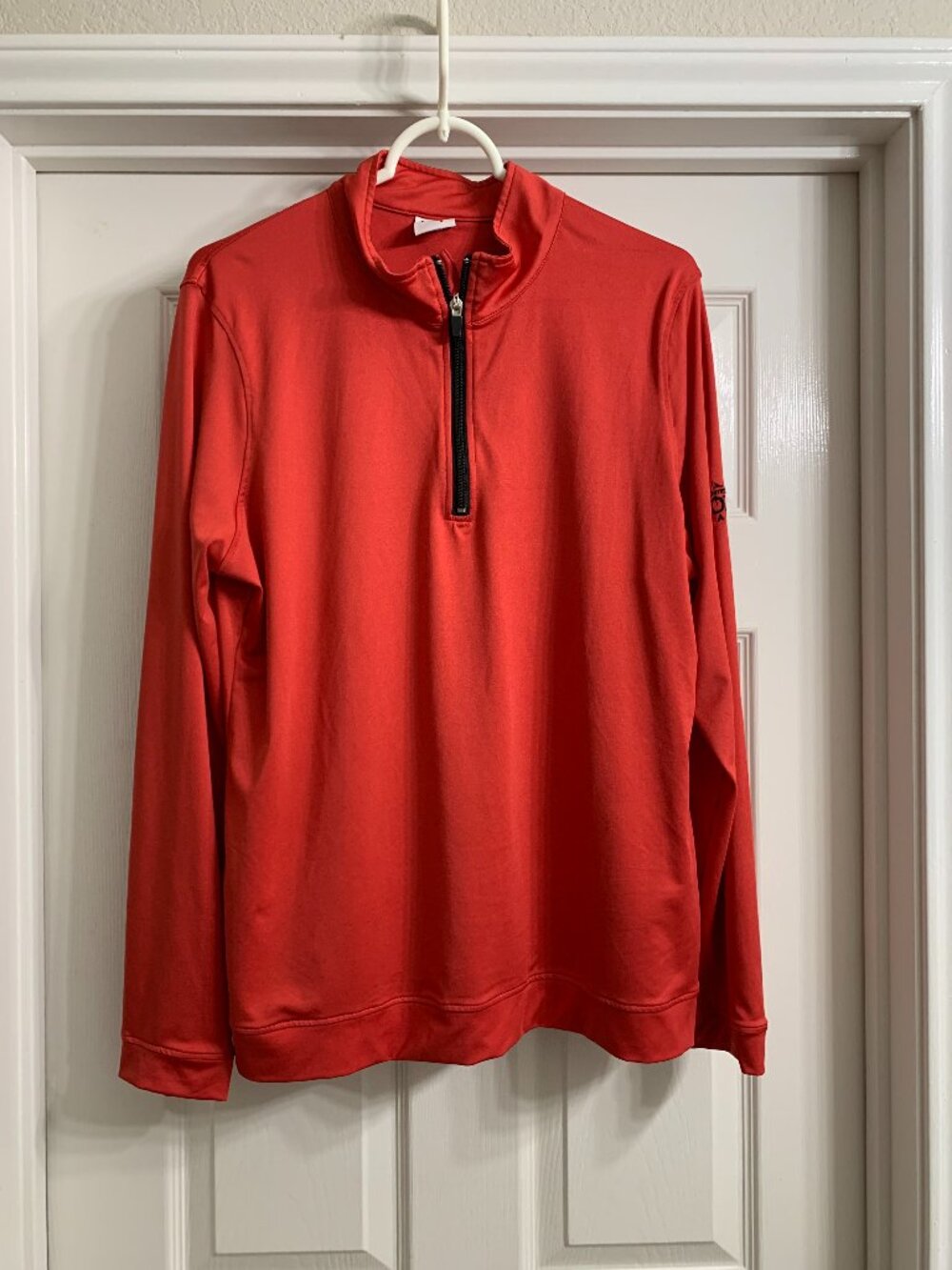 Short Par 4 Women's Red Pull-over Jacket from Myrtle Beach, Size XXL